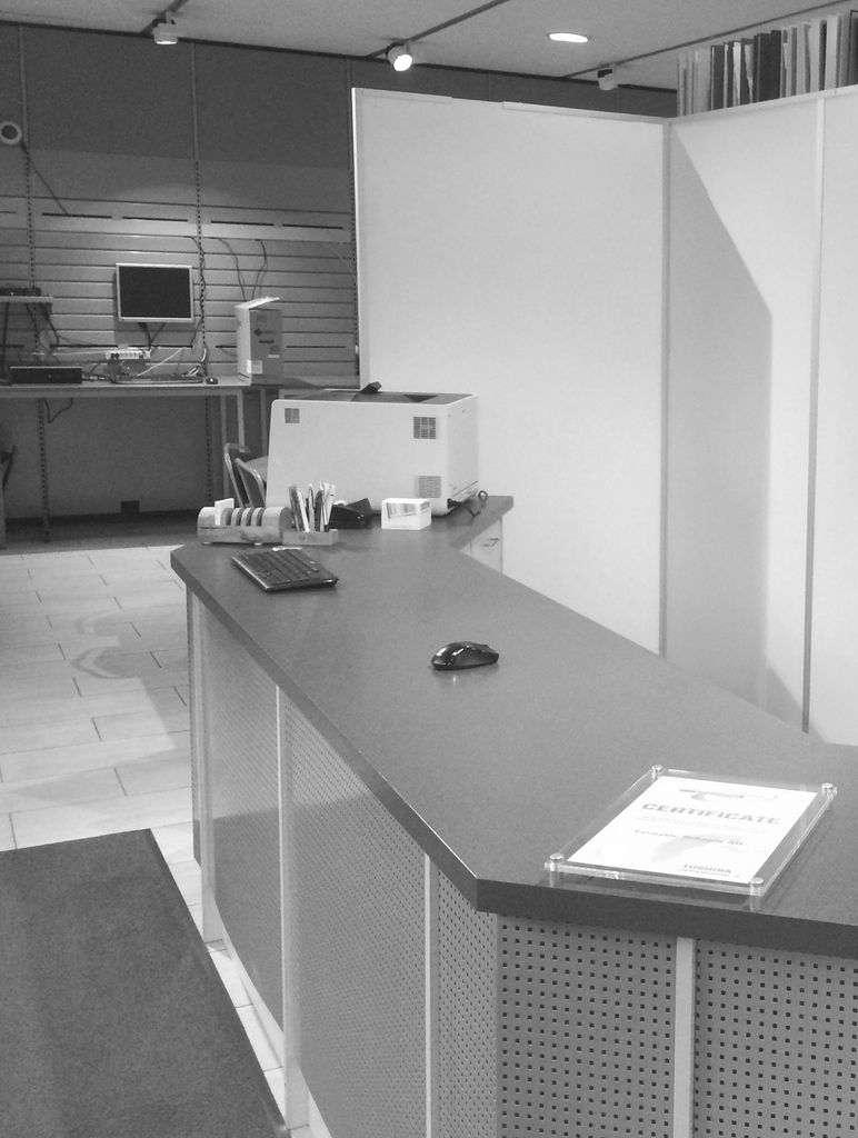 Empfang und Info-Desk